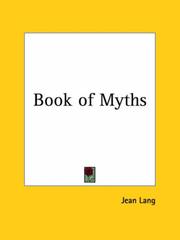 Cover of A Book of Myths