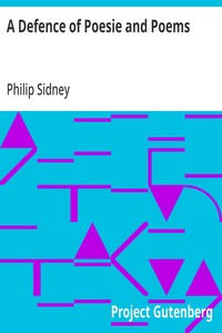 Cover of A Defence of Poesie and Poems by Philip Sidney
