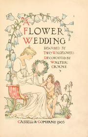 Cover of A Flower Wedding: Described by Two Wallflowers