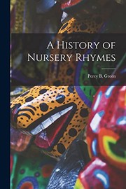 Cover of A History of Nursery Rhymes
