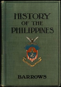 Cover of A History of the Philippines by David P. Barrows
