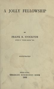 Cover of A Jolly Fellowship