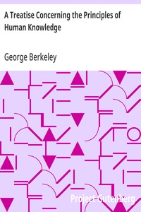 Cover of A Treatise Concerning the Principles of Human Knowledge by George Berkeley