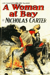 Cover of A Woman at Bay; Or, A Fiend in Skirts by Nicholas (House name) Carter