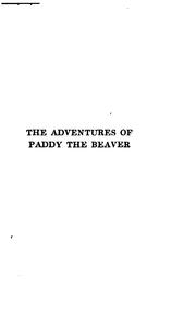 Cover of Adventures of Paddy Beaver