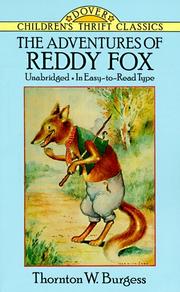 Cover of Adventures of Reddy Fox
