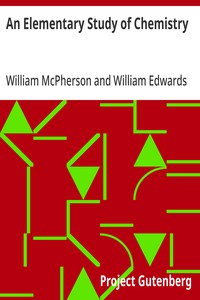 Cover of An Elementary Study of Chemistry by William McPherson