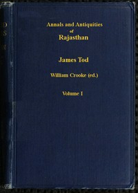 Cover of Annals and Antiquities of Rajasthan, v. 1 of 3: or the Central and Western Rajput States of India by James Tod