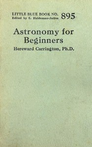 Cover of Astronomy for beginners by Hereward Carrington