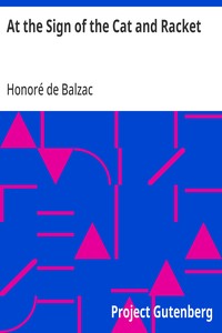 Cover of At the Sign of the Cat and Racket by Honoré de Balzac