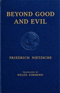 Cover of Beyond Good and Evil by Friedrich Wilhelm Nietzsche