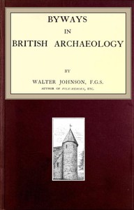 Cover of Byways in British Archaeology by Walter Johnson