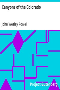 Cover of Canyons of the Colorado by John Wesley Powell