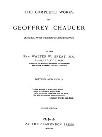 Cover of Chaucer's Works, Volume 2 — Boethius and Troilus by Geoffrey Chaucer