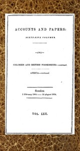 Cover of Correspondence and Report from His Majesty's Consul at Boma Respecting the Administration of the Independent State of the Congo [and Further Correspondence] by Roger Casement