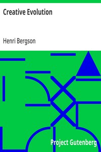 Cover of Creative Evolution by Henri Bergson