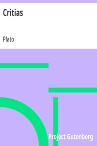 Cover of Critias by Plato