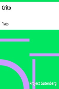 Cover of Crito by Plato