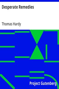 Cover of Desperate Remedies by Thomas Hardy