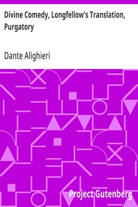 Cover of Divine Comedy, Longfellow's Translation, Purgatory by Dante Alighieri