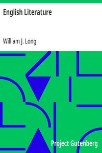 Cover of English Literature: Its History and Its Significance for the Life of the English-Speaking World by William J. (William Joseph) Long