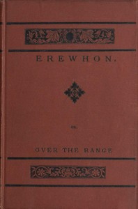 Cover of Erewhon; Or, Over the Range by Samuel Butler