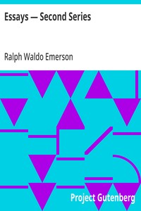 Cover of Essays — Second Series by Ralph Waldo Emerson