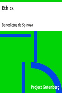 Cover of Ethics by Benedictus de Spinoza