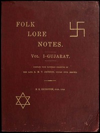 Cover of Folk Lore Notes. Vol. I—Gujarat by A. M. T. (Arthur Mason Tippetts) Jackson