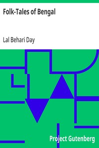 Cover of Folk-Tales of Bengal by Lal Behari Day