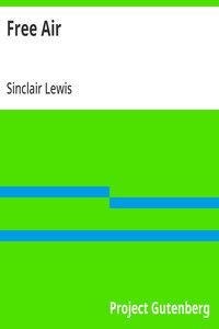 Cover of Free Air by Sinclair Lewis