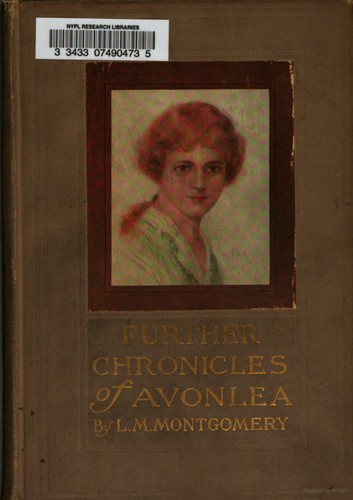 Cover of Further Chronicles of Avonlea