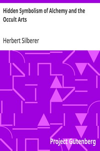 Cover of Hidden Symbolism of Alchemy and the Occult Arts by Herbert Silberer