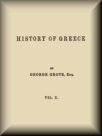Cover of History of Greece, Volume 10 (of 12) by George Grote