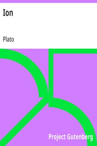 Cover of Ion by Plato