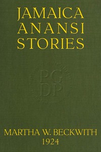 Cover of Jamaica Anansi stories by Martha Warren Beckwith