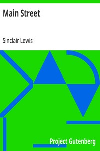 Cover of Main Street by Sinclair Lewis