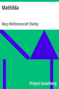 Cover of Mathilda by Mary Wollstonecraft Shelley