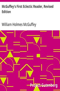 Cover of McGuffey's First Eclectic Reader, Revised Edition by William Holmes McGuffey