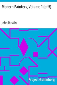 Cover of Modern Painters, Volume 1 (of 5) by John Ruskin