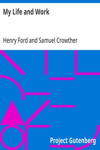 Cover of My Life and Work by Henry Ford