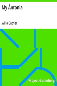 Cover of My Ántonia by Willa Cather