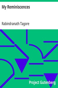 Cover of My Reminiscences by Rabindranath Tagore