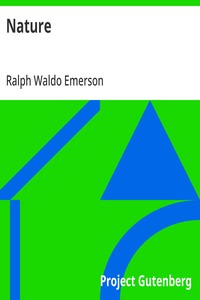 Cover of Nature by Ralph Waldo Emerson