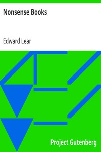 Cover of Nonsense Books by Edward Lear