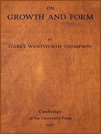 Cover of On Growth and Form by D'Arcy Wentworth Thompson