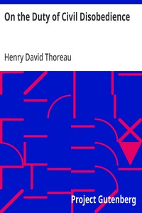 Cover of On the Duty of Civil Disobedience by Henry David Thoreau