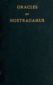 Cover of Oracles of Nostradamus by Nostradamus
