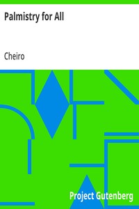 Cover of Palmistry for All by Cheiro