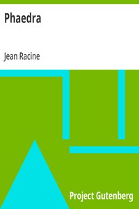 Cover of Phaedra by Jean Racine